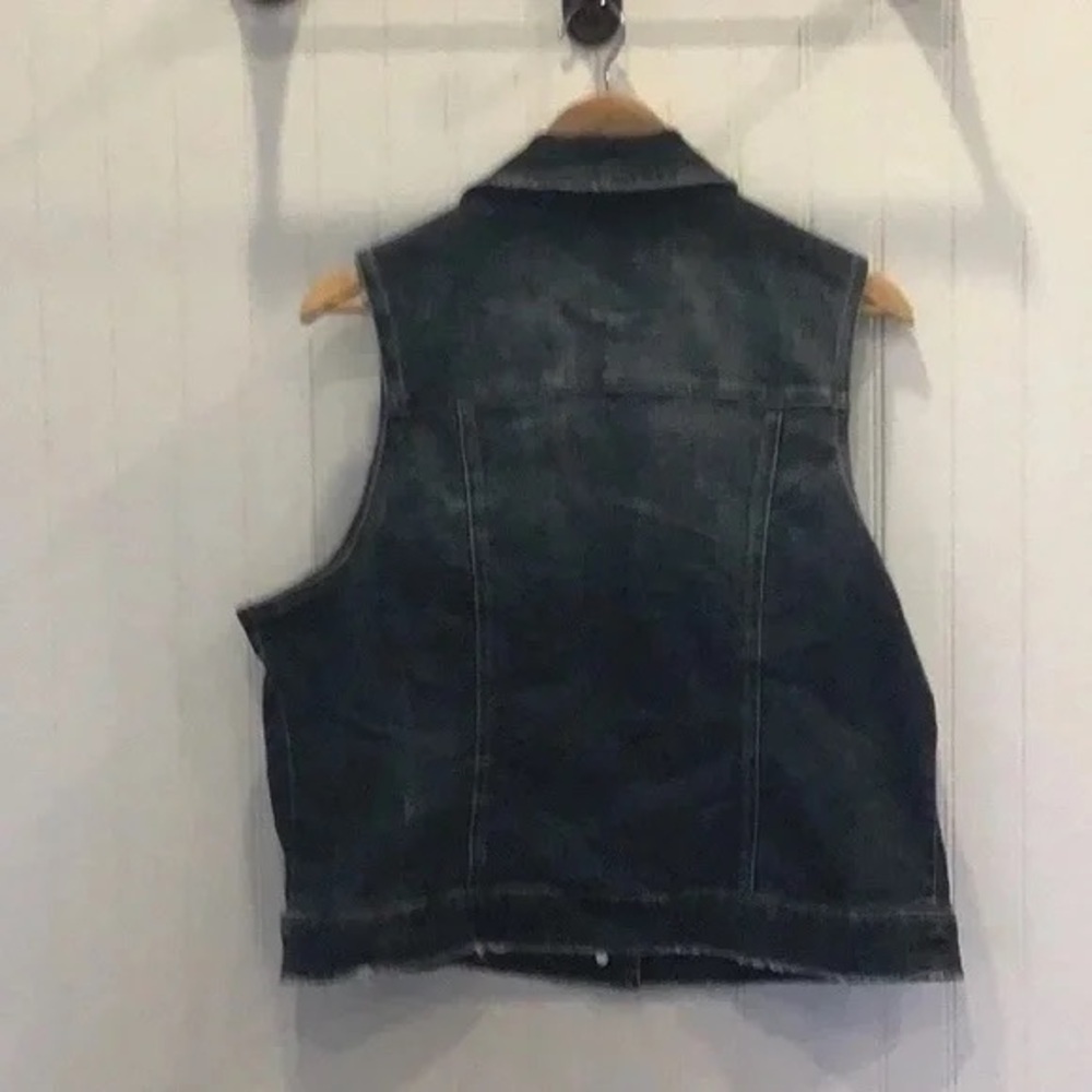 Maurice’s | Denim Vest Boho Size Small - Picture 3 of 9
